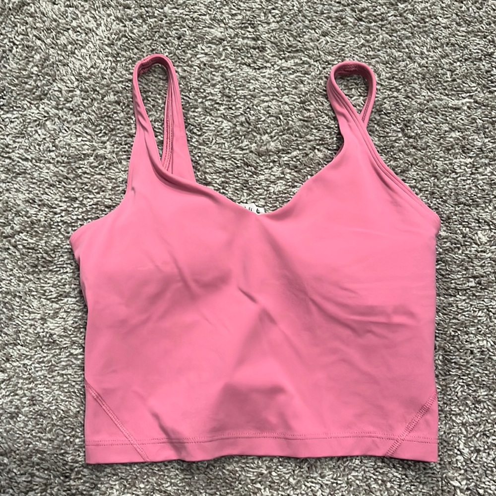 Lululemon Athletitica align tank Pink blossom size 6 tank